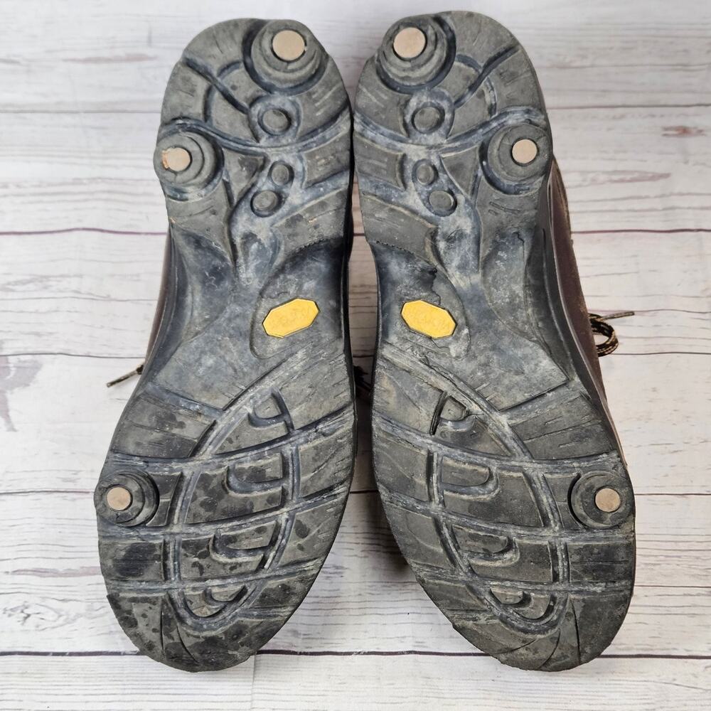 ASOLO TPS 520 Men's Brown US 10.5 GORE-TEX Vibram Leather Hiking Boots *Scuffed - Picture 6 of 10